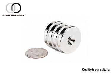 D15 магнит магнитов × 2mm постоянный зенкованный плоский круглый с отверстием