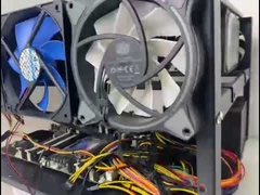 24 HDDs mining rig frame, storage server